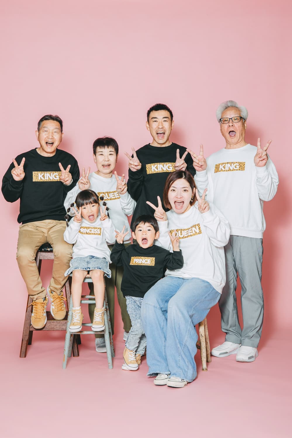 アールビースタジオの家族撮影