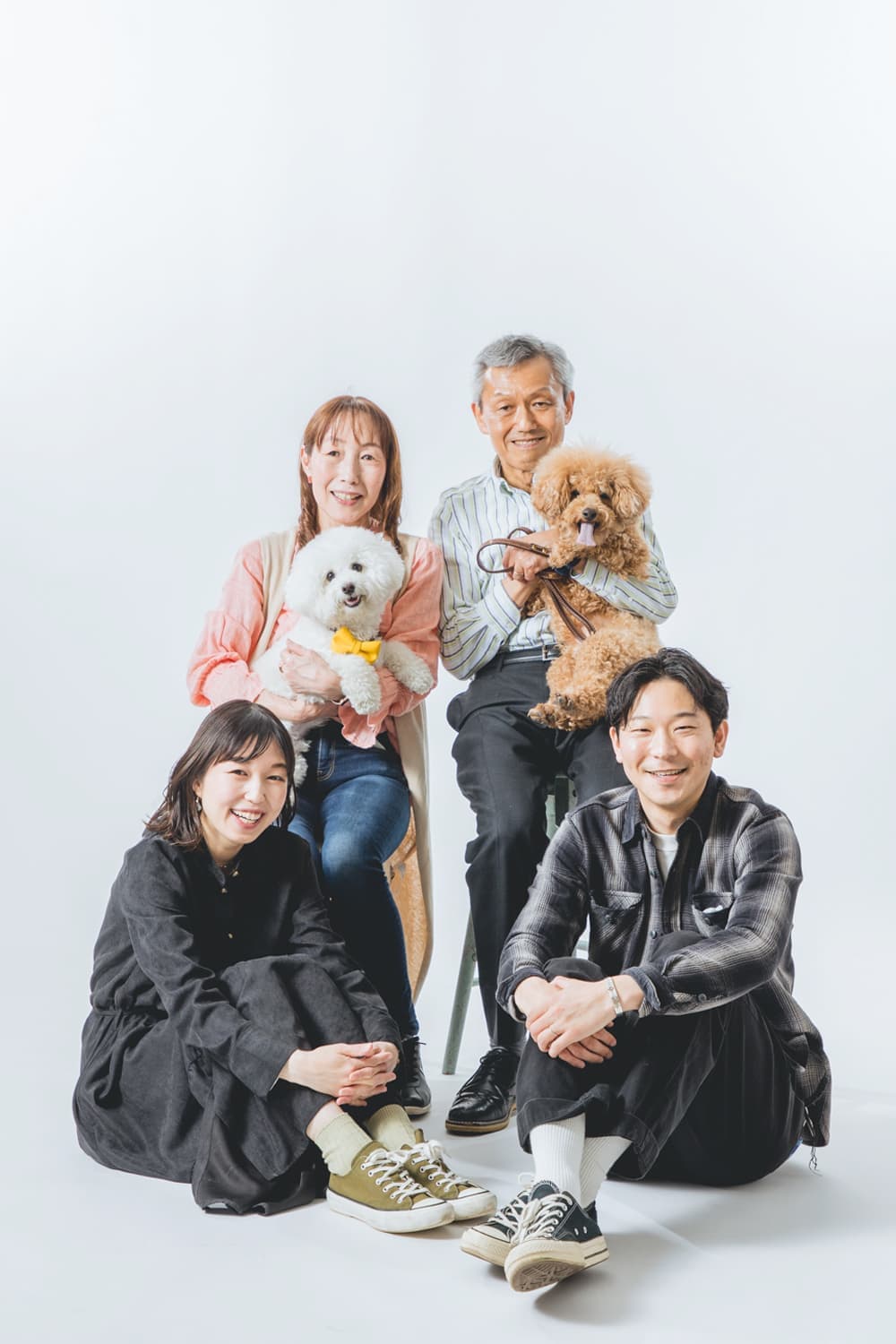 アールビースタジオの家族撮影