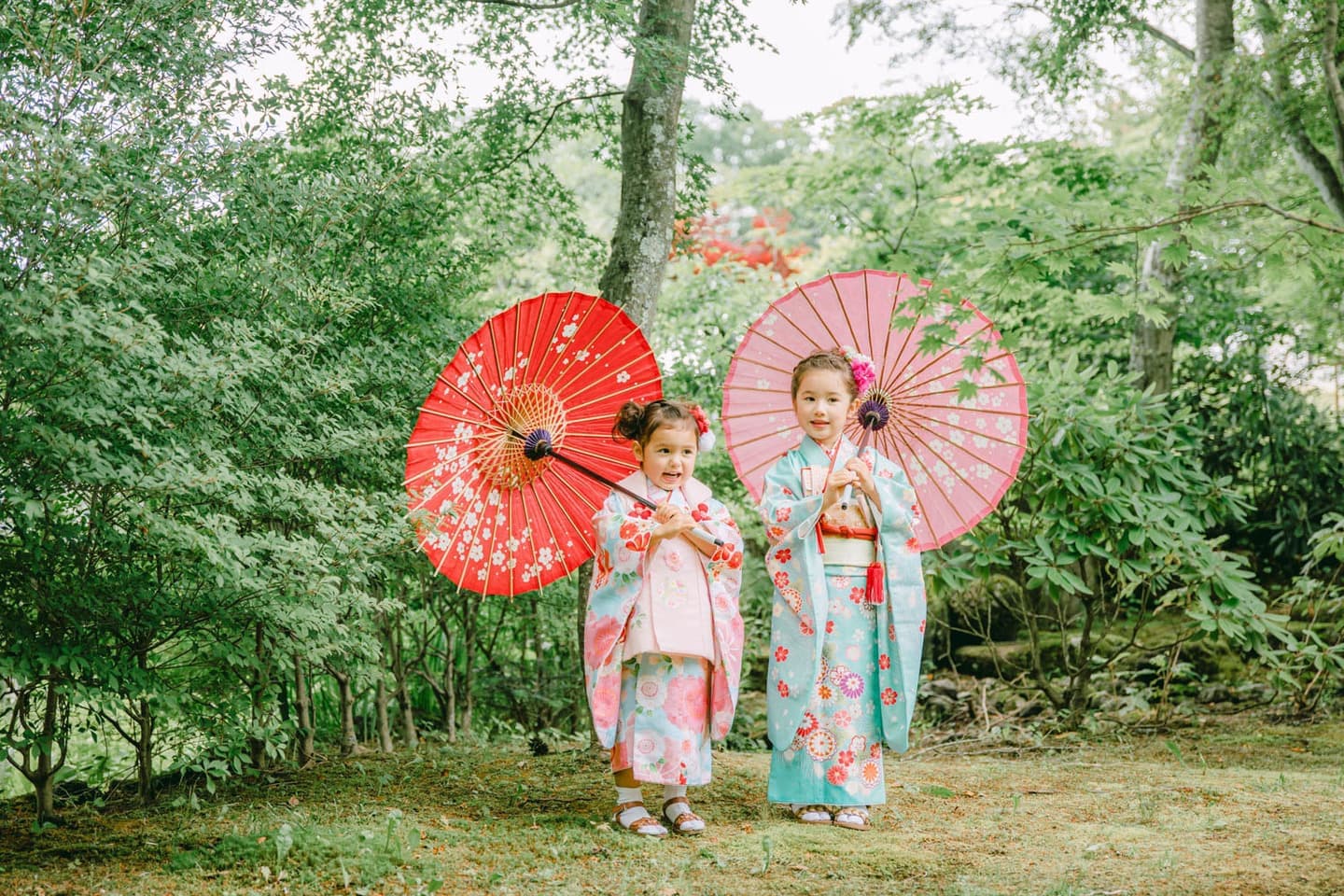姉妹七五三
