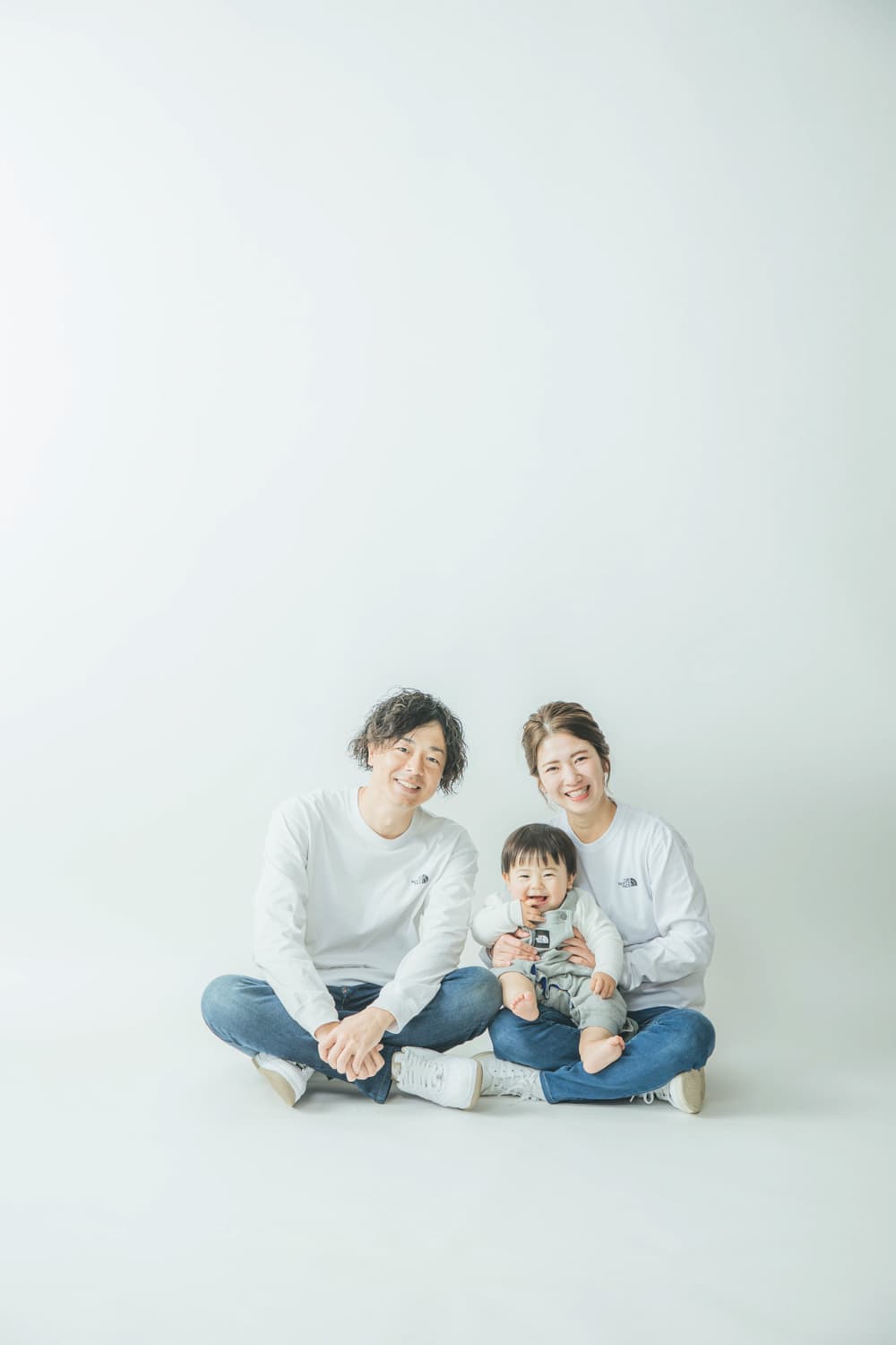 スタジオ家族撮影
