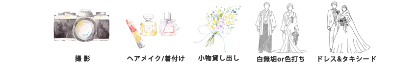 和装/洋装セットプラン