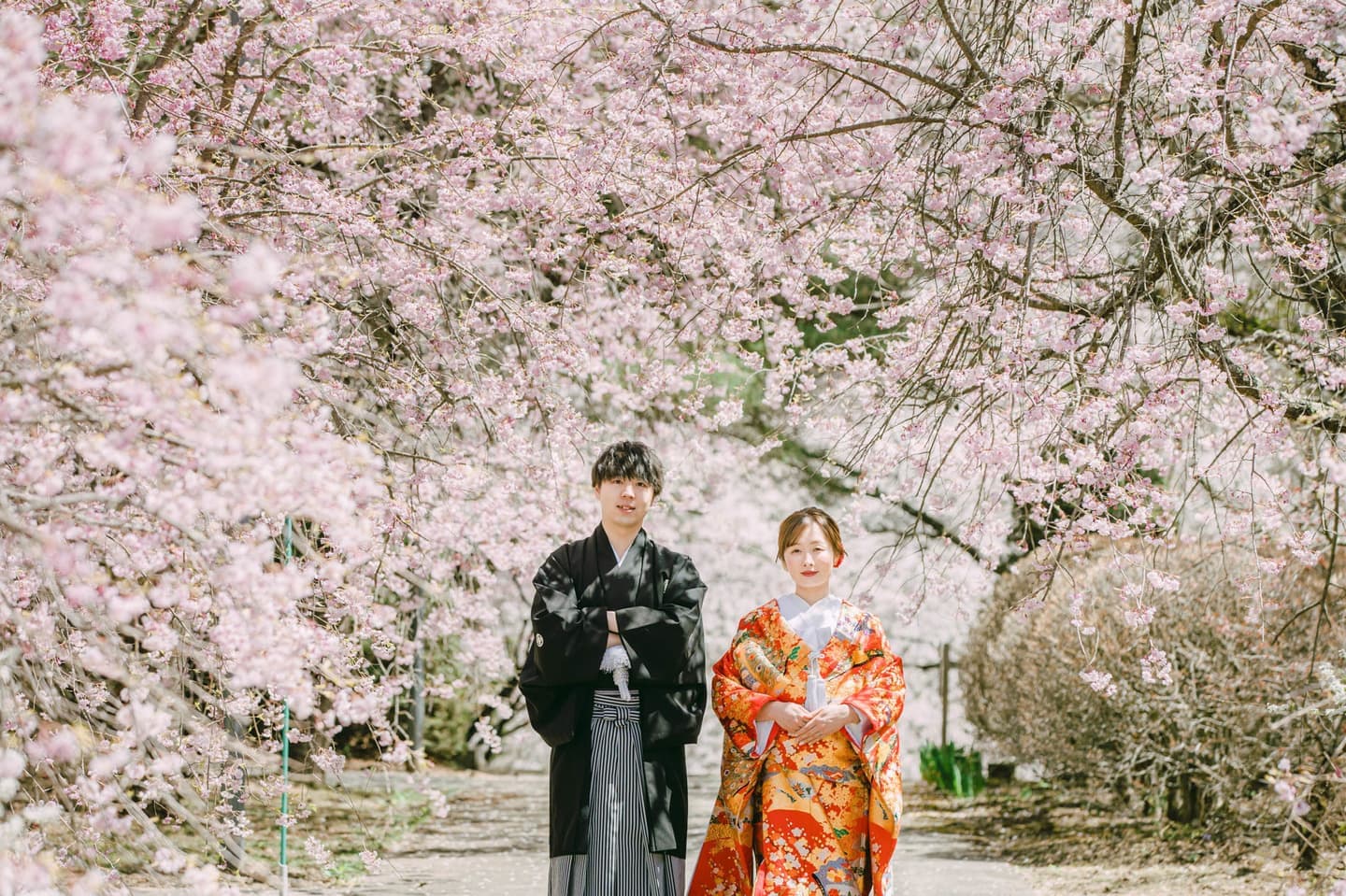 春の軽井沢ウェディングフォト