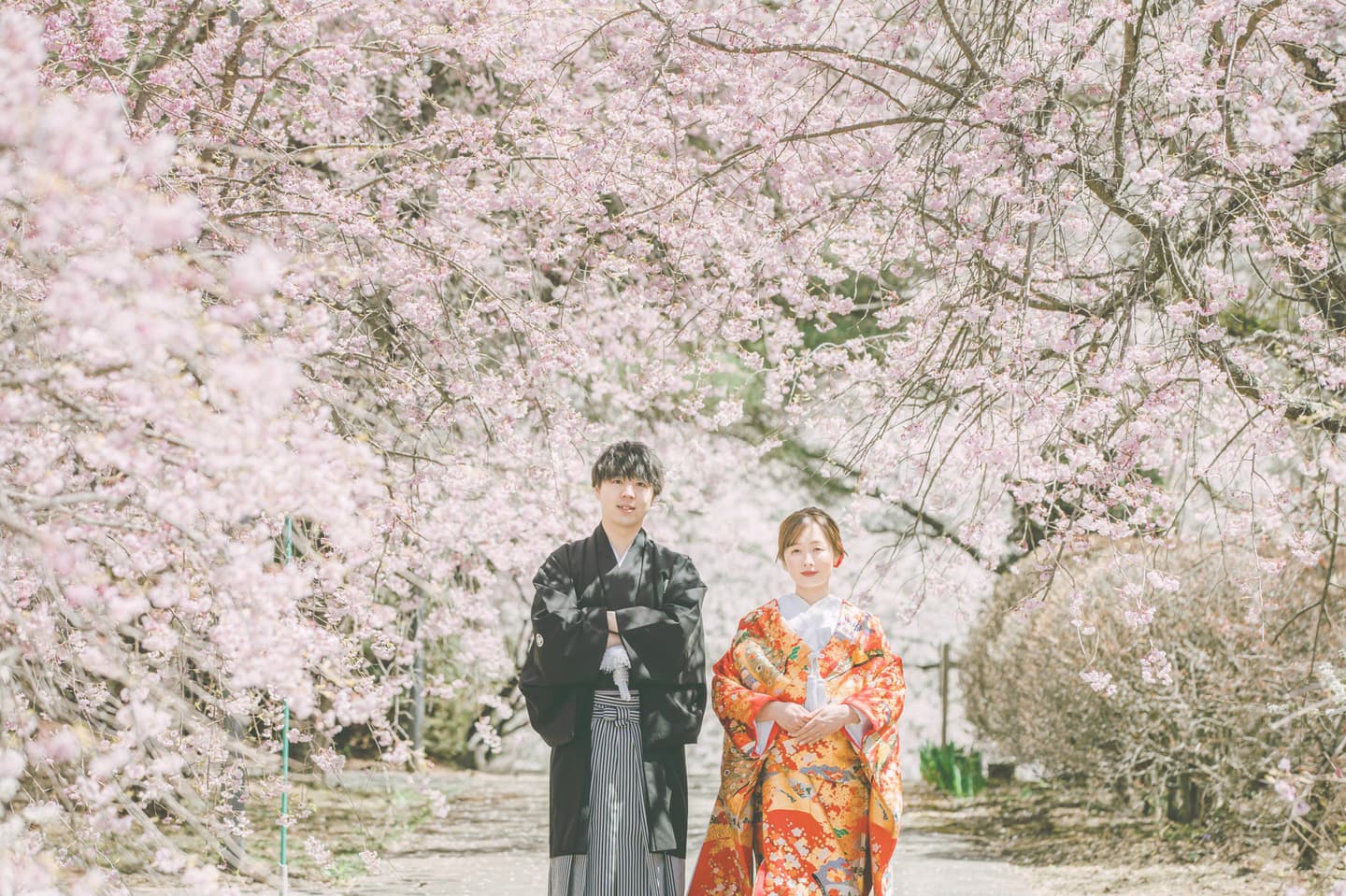 春の軽井沢ウェディングフォト