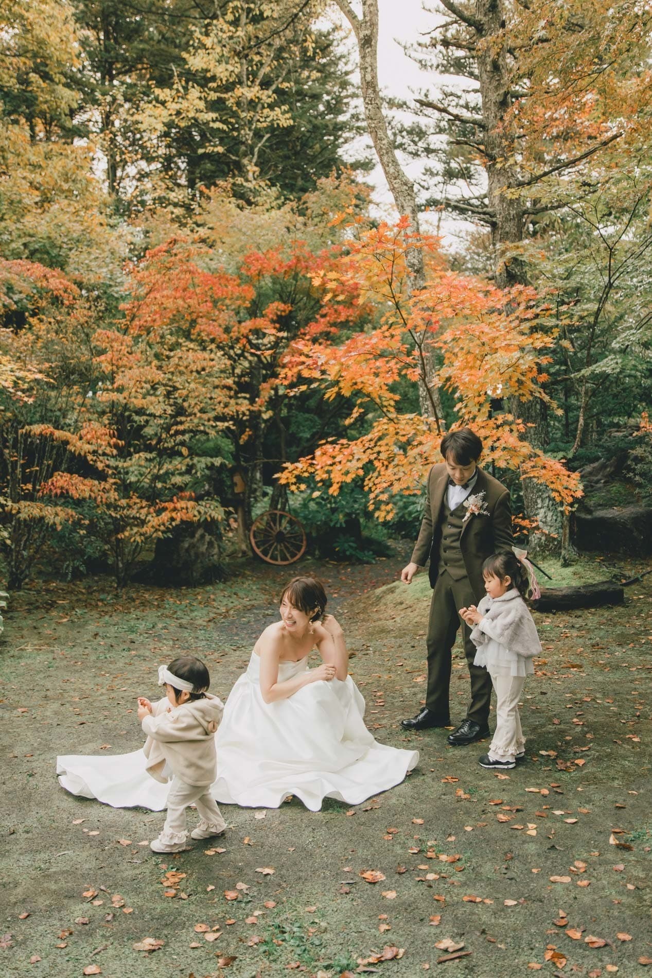 軽井沢ファミリーウェディングフォト